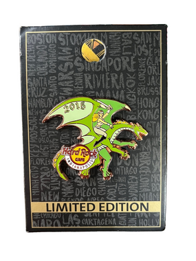 Hard Rock Cafe Indianapolis 2015 Limited Edition Green Dragon Collectible Pin